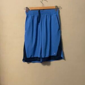 Xersion Blue Athletic Shorts Lightweight Breathable